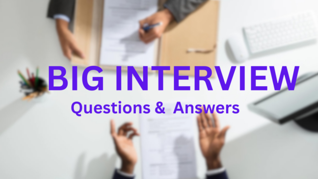 Answer Interview Questions